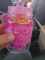 Num Noms Surprise in a Jar-Queen Razz-Scented Pink Plush New, Old Stock, Sealed