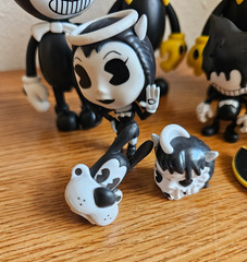 Bendy & the Ink Machine PVC Figure Lot PhatMojo Meatly Games Alice Angel Bendy
