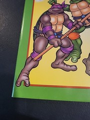 Vintage 1990 Meet The TEENAGE MUTANT NINJA TURTLES Coloring Book With Poster