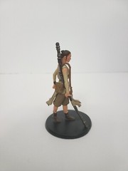 Star Wars Rey Figure Disney Store Cake Topper PVC. Broken Staff