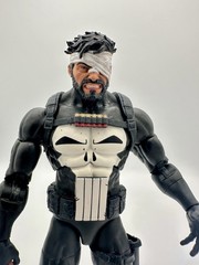 Custom Punisher Bandaged Head for 6in 1:12 Fits Marvel Legends Frank Castle