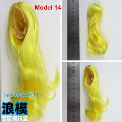 1/6 Artificial Hair Wig Cover For 12″ Female Phicen TBL JO Figure Head Body Toys