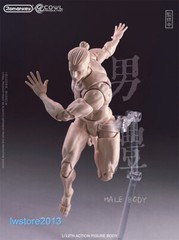 US Romankey X COWL 1:12 Flexible Man Jointed 6″ Male Action Figure Head Body