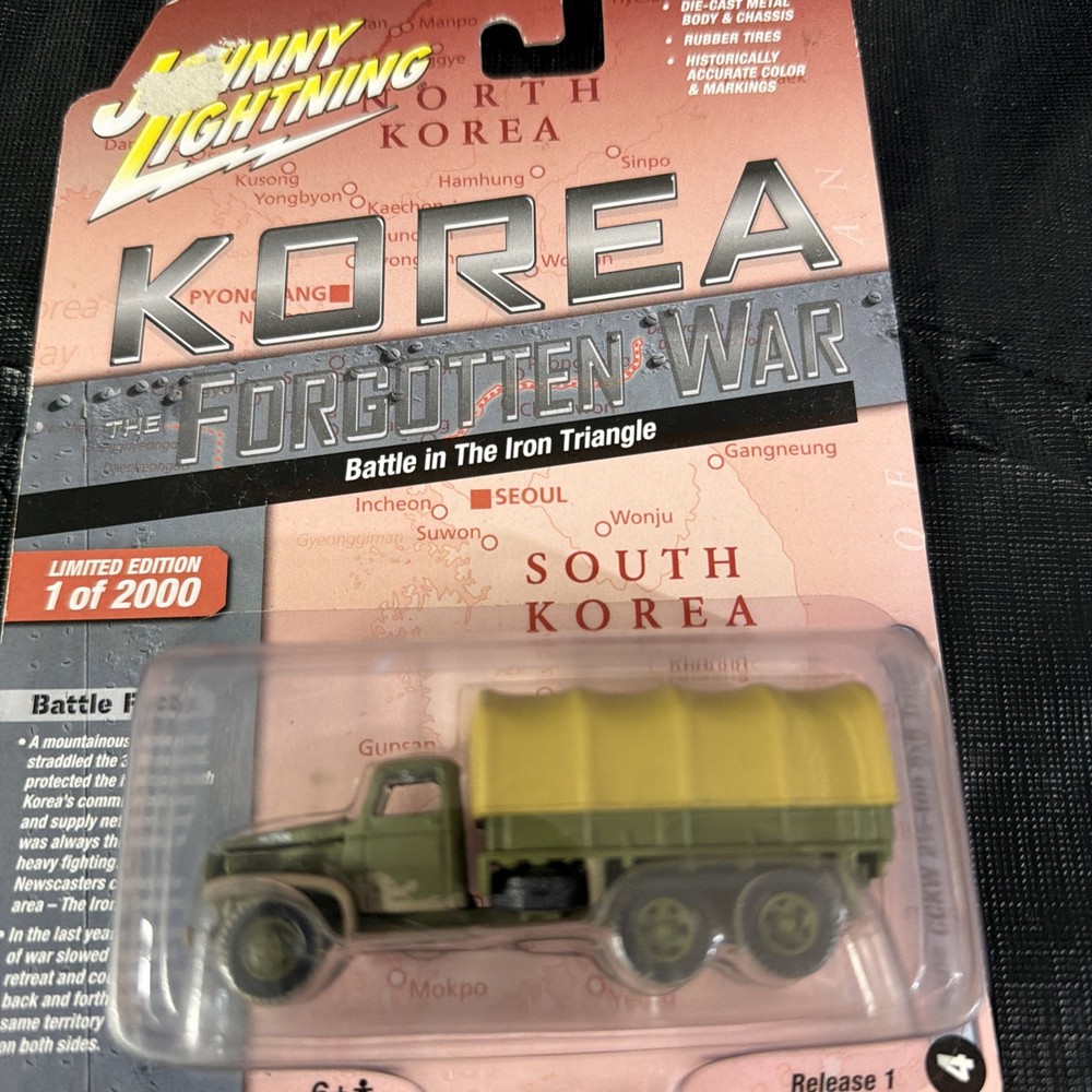 JOHNNY LIGHTNING SOUTH KOREA FORGOTTEN WAR BATTLE IN THE IRON TRIANGLE 6×6