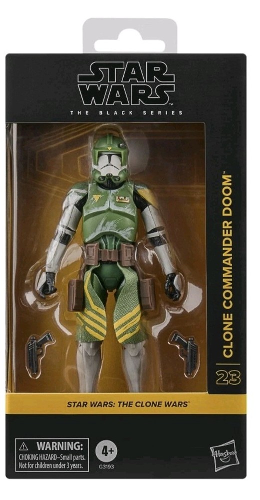 PRESALE Star Wars The Black Series Clone Commander Doom