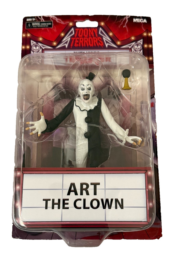 NECA Toony Terrors Damien Leone’s Terrifier ART THE CLOWN Figure