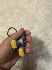 Poppy Playtime Mini Scary Huggy Wuggy Action Figure Keychain PVC Figure Toy
