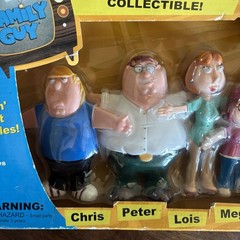 Family Guy Set “Freakin Sweet” Bendables Brand New Sealed Figures Rare