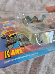 Toy Biz Marvel X-Force Factory Error Cable Figure on Kane Card Sealed Rare