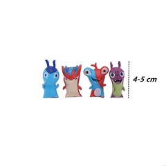 24ps set pvc Toy Mini Figures Anime Slugterra model collection Gifts 4-5cm