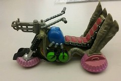 Teenage Mutant Ninja Turtles Pyscho Cycle (Circa 1990’s,) TMNT Motorcycle