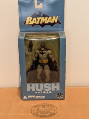 DC Direct Batman Hush Action Figure w/ Gun Jim Lee 2004 Gray/Black/Yellow