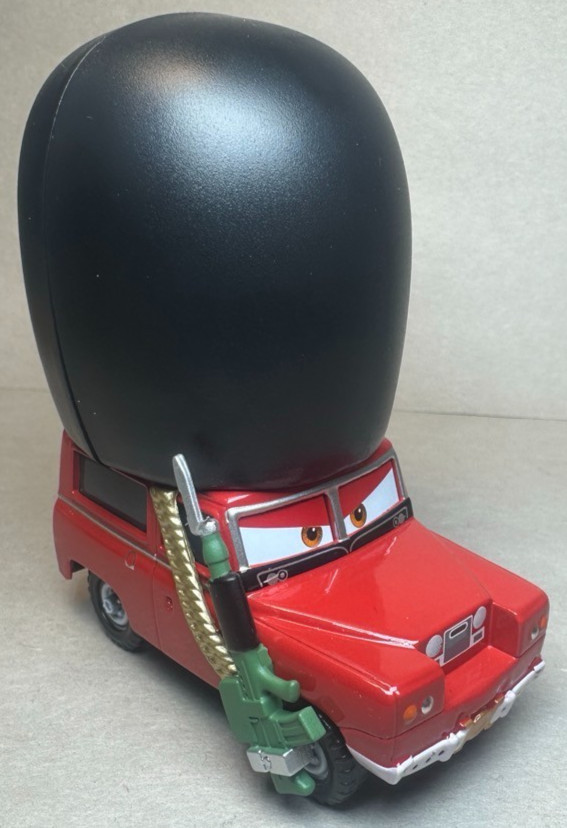 Disney Pixar Cars 2 Sgt. Highgear Sergeant Deluxe 1:55 Diecast FC Royal Guard