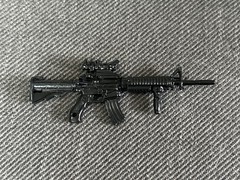 GI Joe 6″ Valaverse Action Force Black M4 Carbine Assault Rifle Toy