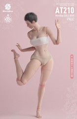 Worldbox AT210 1/6 Female Body Bee Waist Version AT218 White Muscle Version Gift