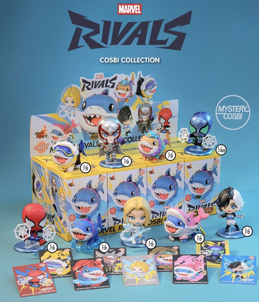 Hot toys COSBI MARVEL RIVALS SERIES BLIND BOX CONFIRNED FIGURE TOY GIFT NEW