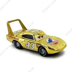 Dinsey Pixar Cars Piston Cup Champion – No.43 Chrome Plated King Series Rare New