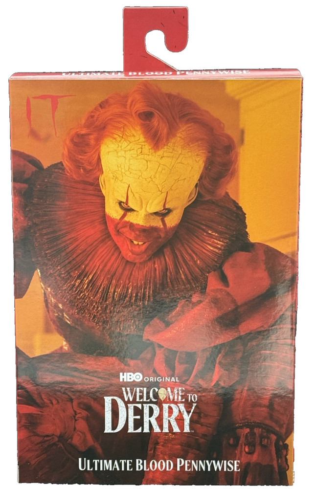NECA It Welcome To Derry Ultimate Blood Pennywise 8”