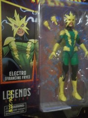 MARVEL LEGENDS~SPIDER-MAN~ELECTRO (FRANCINE FRYE)~6″ ACTION FIGURE~2025 NEW/PKG