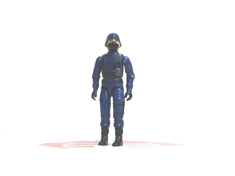 GI Joe Action Figure Cobra OFFICER 1983 CD: 8.5