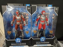 Mcfarlane DC Multiverse Rocket Red Brigade Lot Regular & Platinum