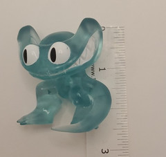 Rainbow Friends Series 2 Mini Figure CYAN 2.5in transparent blue