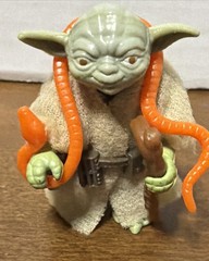 Vintage 1980 Kenner Star Wars ESB Nm Yoda Orange Snake Complete Original *112