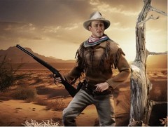 Infinite Kaustic Plastik 1/6 Hondo 1953 John Wayne The Duke Standard Ver. MIB