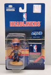 1996 Corinthian Headliners NBA Figure Lot Grant Starks Stoudamire Olajuwon Ewing