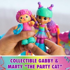 Gabby’s Party Room Playset with Skater Gabby and Marty the Party Cat Figures