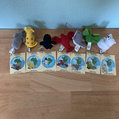 1997 Princess Soft Toys WeeBeanies Lot of 7 w/ Tags First Editions of 12