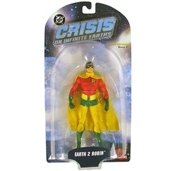 DC Direct Crisis on Infinite Earths Series 1 Earth 2 Robin Action Figure NEW