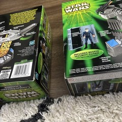 LOT OF 2 Star Wars Power of the Jedi Carbon Freezing Chamber Playsets, MOS