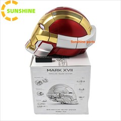 Iron Man MK17 Heart Breaker Helmet Gold English 1/1 Wearable Voice-control Props