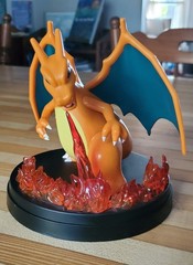 POKEMON Charzard figure from Charzard EX Super Premium Collection
