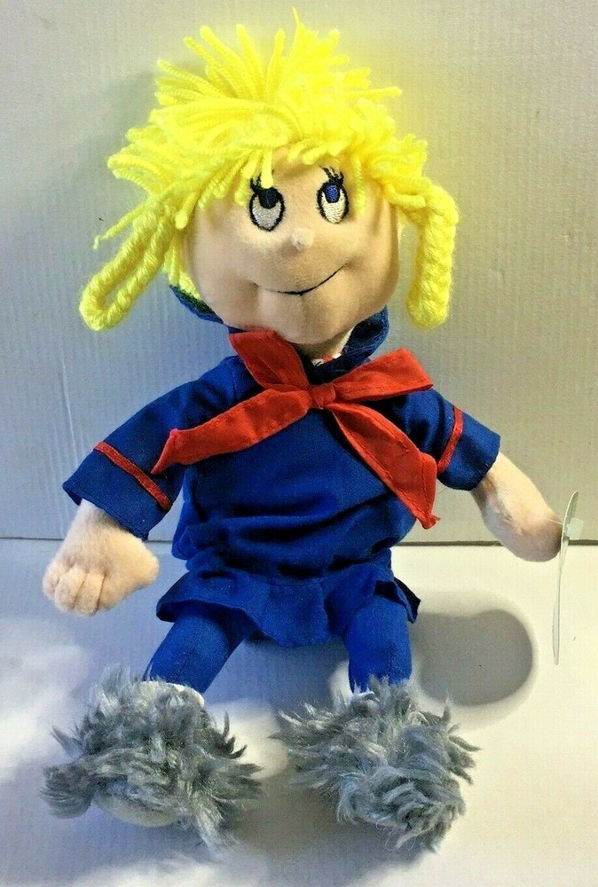 Vintage Grinch Stole Christmas 12″ Plush Cindy Lou Who Doll 2000 Dr. Seuss NWT