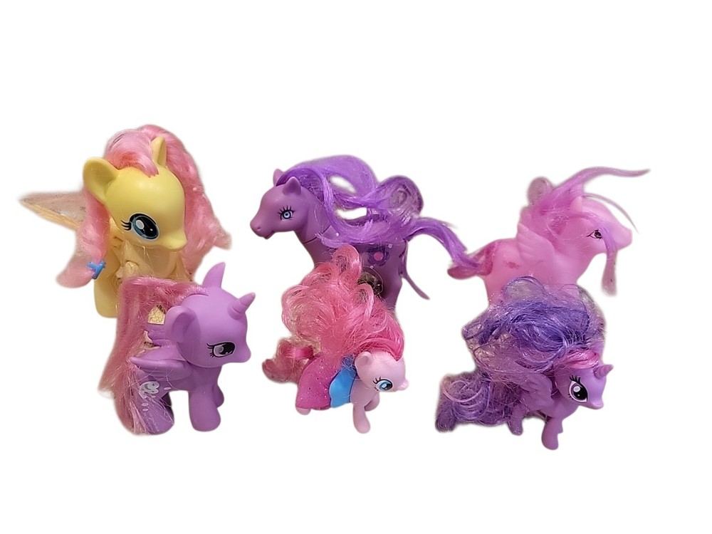 My Little Pony Lot of 6 Various Sizes