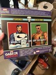 Marvel Legends Gamerverse Punisher & Nick Fury Action Figure Collection Boxed