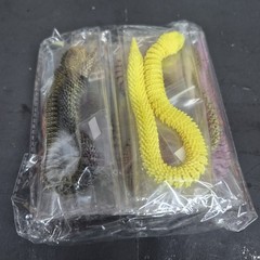 10x Articulated 3D Printed Snakes 11″ – DIY Eye Assembly Fun Project Lot READ