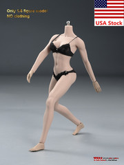 TBLeague S23B 1/6 Female Suntan Mid Bust Flexible Body Seamless 12″Action Figure