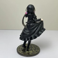 20cm Date A Live Anime Figure Black Dress Casual Wear Kurumi Tokisaki PVC