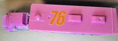 Disney Pixar Cars Vinyl Toupee Hauler Semi #76 Piston Cup Diecast Deluxe 1:55 FC