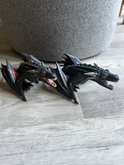 Game Of Thrones Titans Drogon and Wright Viserion Dragons Lot of 2