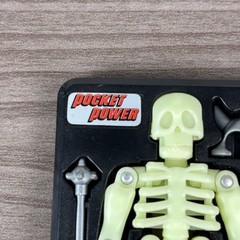 SEGA Pocket Power Tyco Glo-Bones Skeleton Figure Complete!