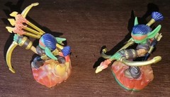 2 Skylanders Flameslinger Spyros Adventure Giants Archer Set Xbox One PS4 Wii U