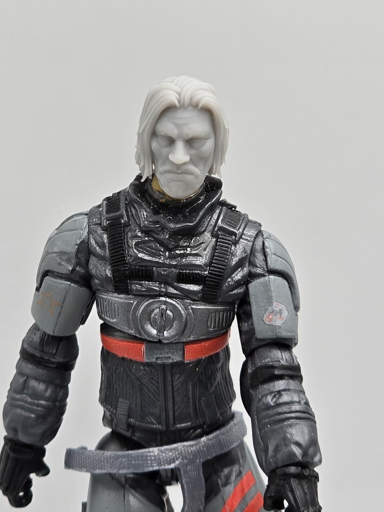 3d Printed TREJO MACHETE Head 1:18 3 3/4″ GI Joe 25th Anniversary B14