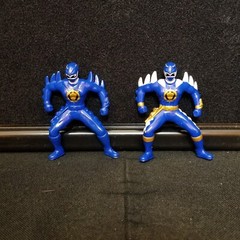 Vtg Bandai Power Rangers PVC Figure 13 Lot Green Black Yellow Red Blue Ranger