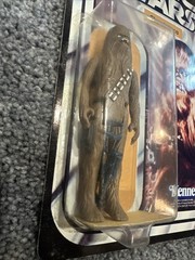 Star Wars Chewbacca Vintage Original Figure CUSTOM-12 Back ANH ORIGINAL GUN READ