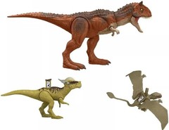 Jurassic World Chaos DARIUS ADVENTURE Pack – 3 DINOSAURS + Net Launcher 🌟NEW🌟