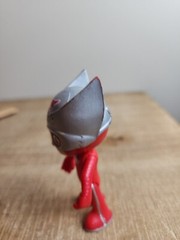PJ Masks Owlet Owlette Owl Figure Red Silver Mask Toy Frog Box Just Play